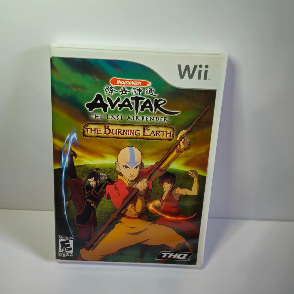 Wii Avatar: The Last Airbender - The Burning Earth for